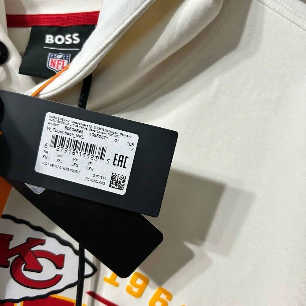 Hugo Boss Kansas City Chiefs NFL Hoodie NWT